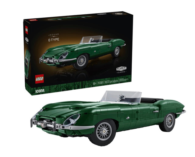 Lego Icons Jaguar E-Type Model