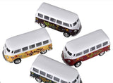Die Cast 1962 VW Classic Bus -Assorted
