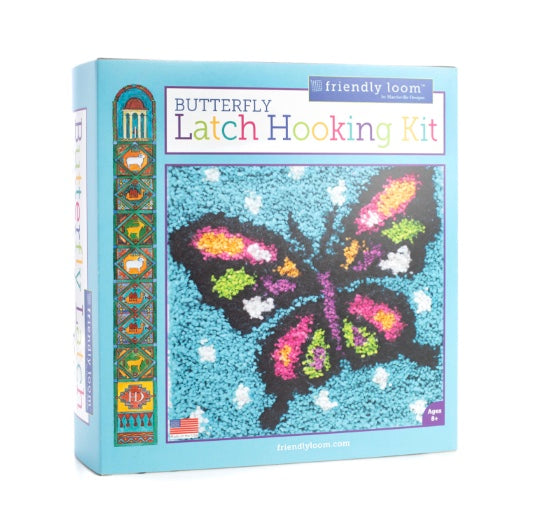 Butterfly Latch Hooking Kit