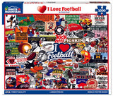 I Love Football - 1000 Piece Jigsaw Puzzle