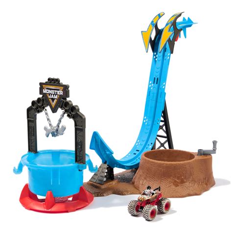 Monster Jam 1:64 Truck Wash Playset