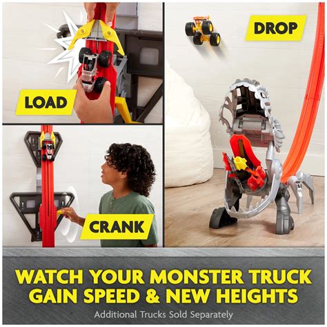 Monster Jam ThunderROARus Drop Playset with Exclusive Monster Truck