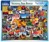 National Park Badges 1000 Pc Puzzle