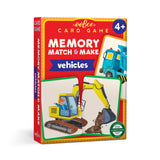 Vehicles Memory Match & Make
