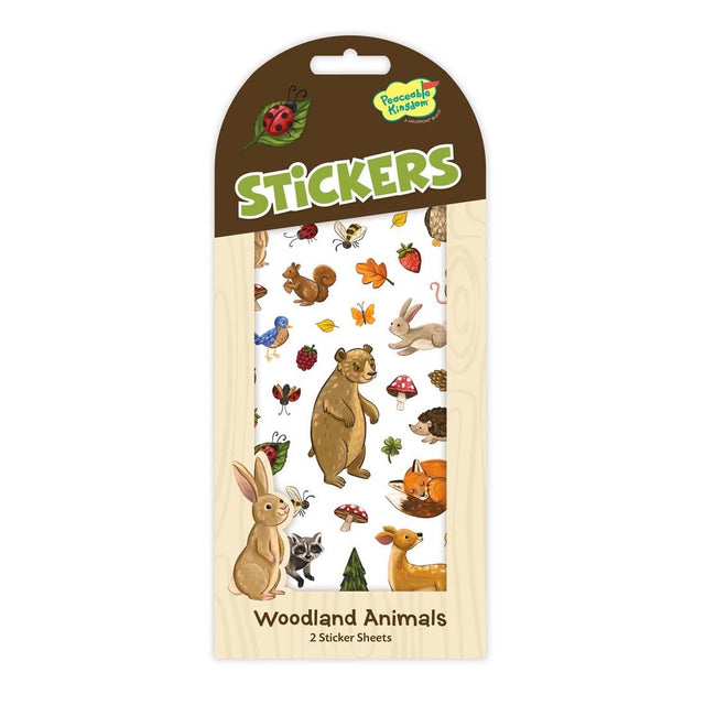 Woodland Animal Stickers