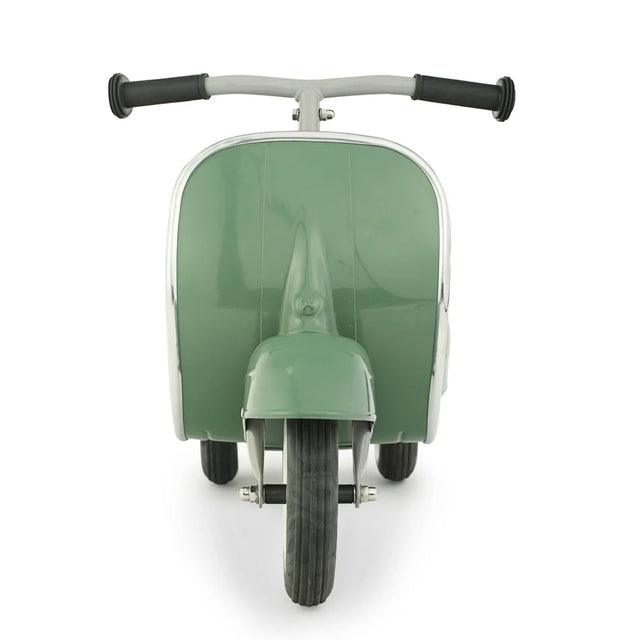 Ambosstoys- Primo Sierra- Green Ride-On & Brown Seat