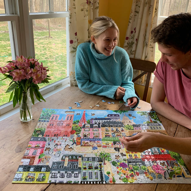 Paris in a Day 1000pc Puzzle