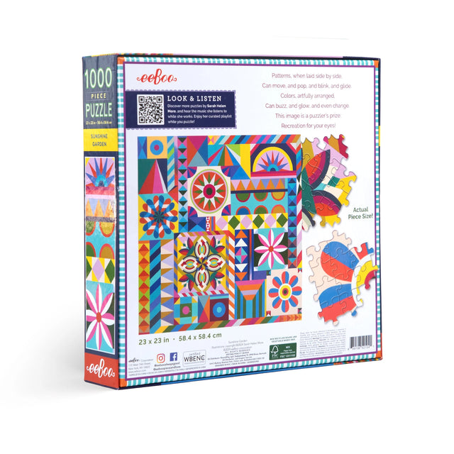 Sunshine Garden 1000pc Puzzle