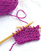 Discover Knitting: Scarf Kit Pink