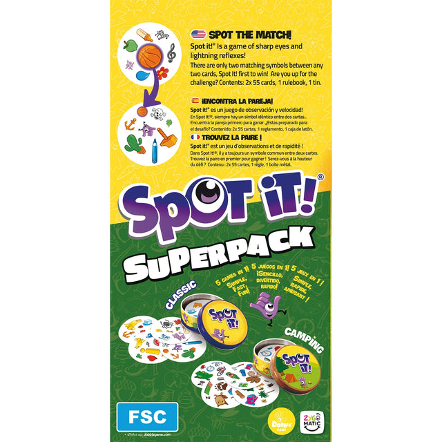 SPR806ML Spot It! Super Pack (Eco Bigbox) Classi