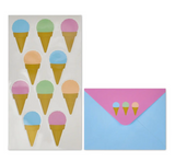 Sweet Scoops Holographic Clipboard Set