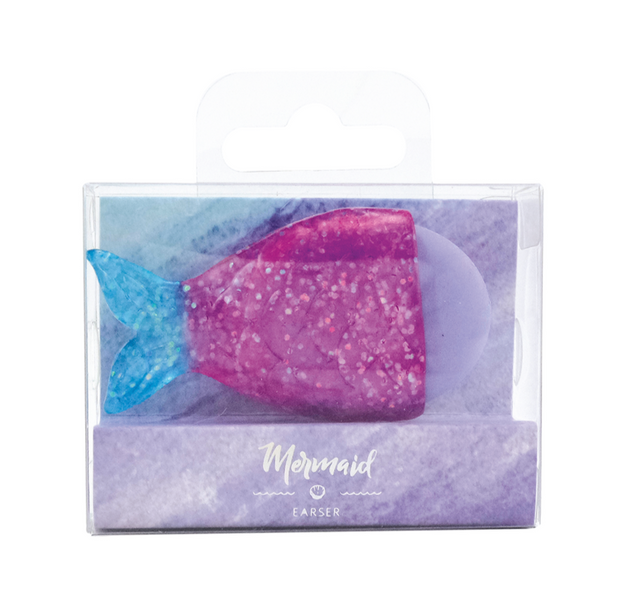 Mermaid Glitter 3D Eraser