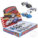 4.5" Die-Cast Pull Back Police Car