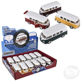 5" Die-Cast Pull Back 1962 VW Bus