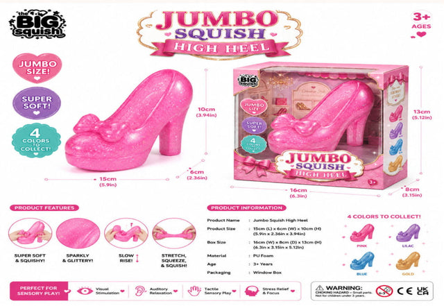 Big Squish Jumbo High Heel Squish