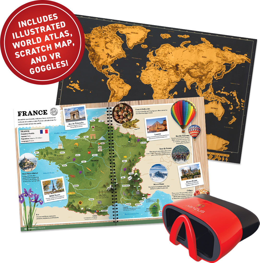 VR Discovery Box - World Atlas