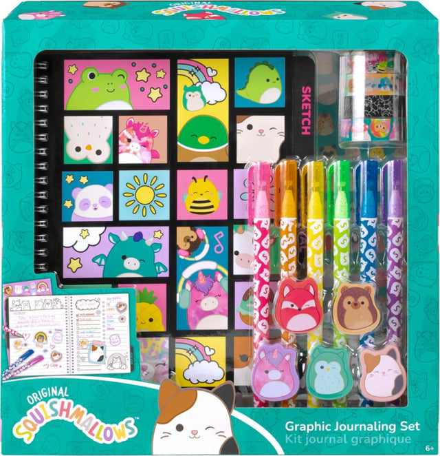 Squish Journal Set Black/multi