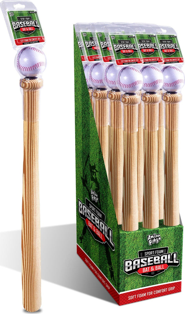 Sport Foam Baseball and Bat