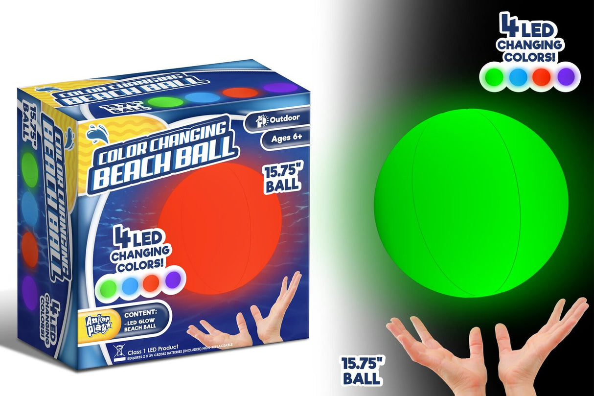 Color Changing Beach Ball