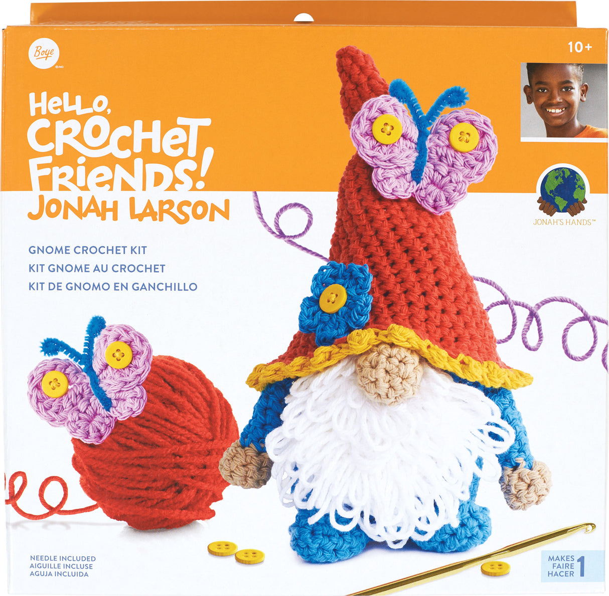 Jonah Crochet Gnome Box Kit