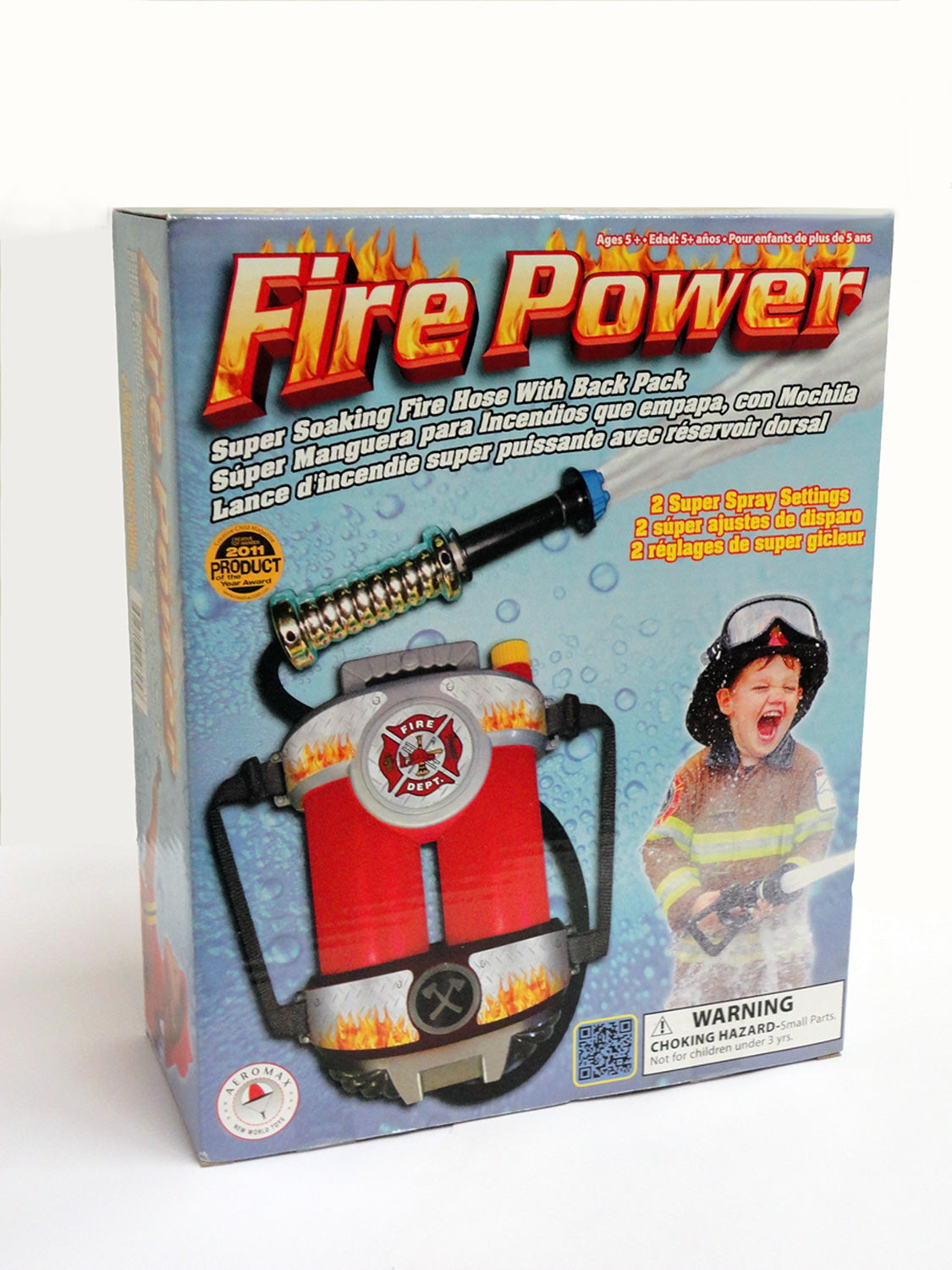 Fire Power, Super Fire Hose with Backpack