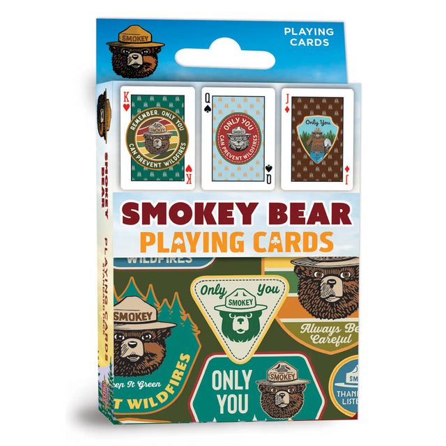 Smokey the Bear Playing Cards