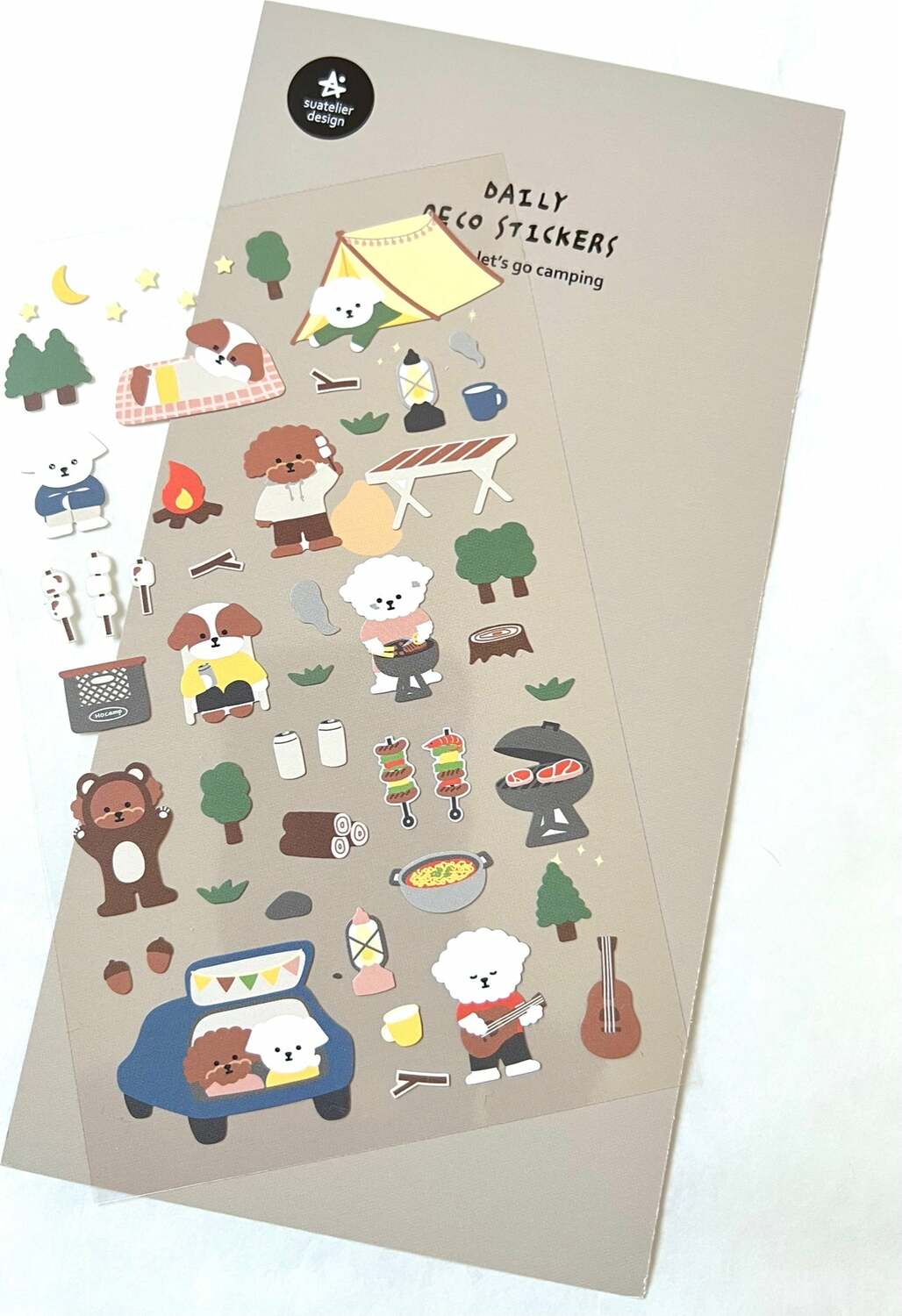 Let'S Go Camping Stickers 