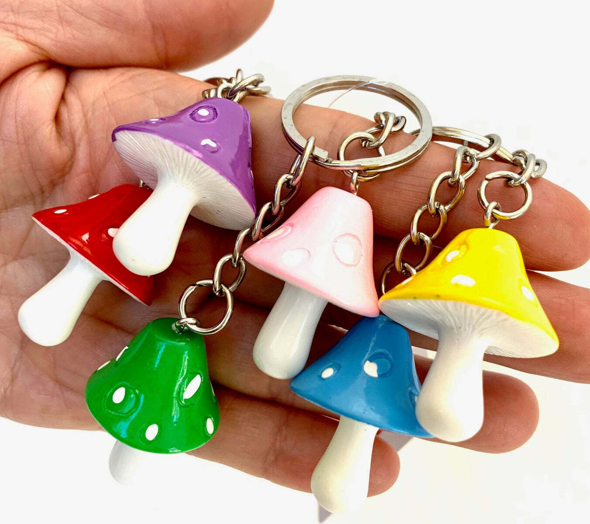 Mushroom Key Charm (assorted)