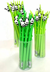 22389 Panda Bamboo Wiggle Gel Pen-0.5Mm Ultra Fine Black Gel Ink.