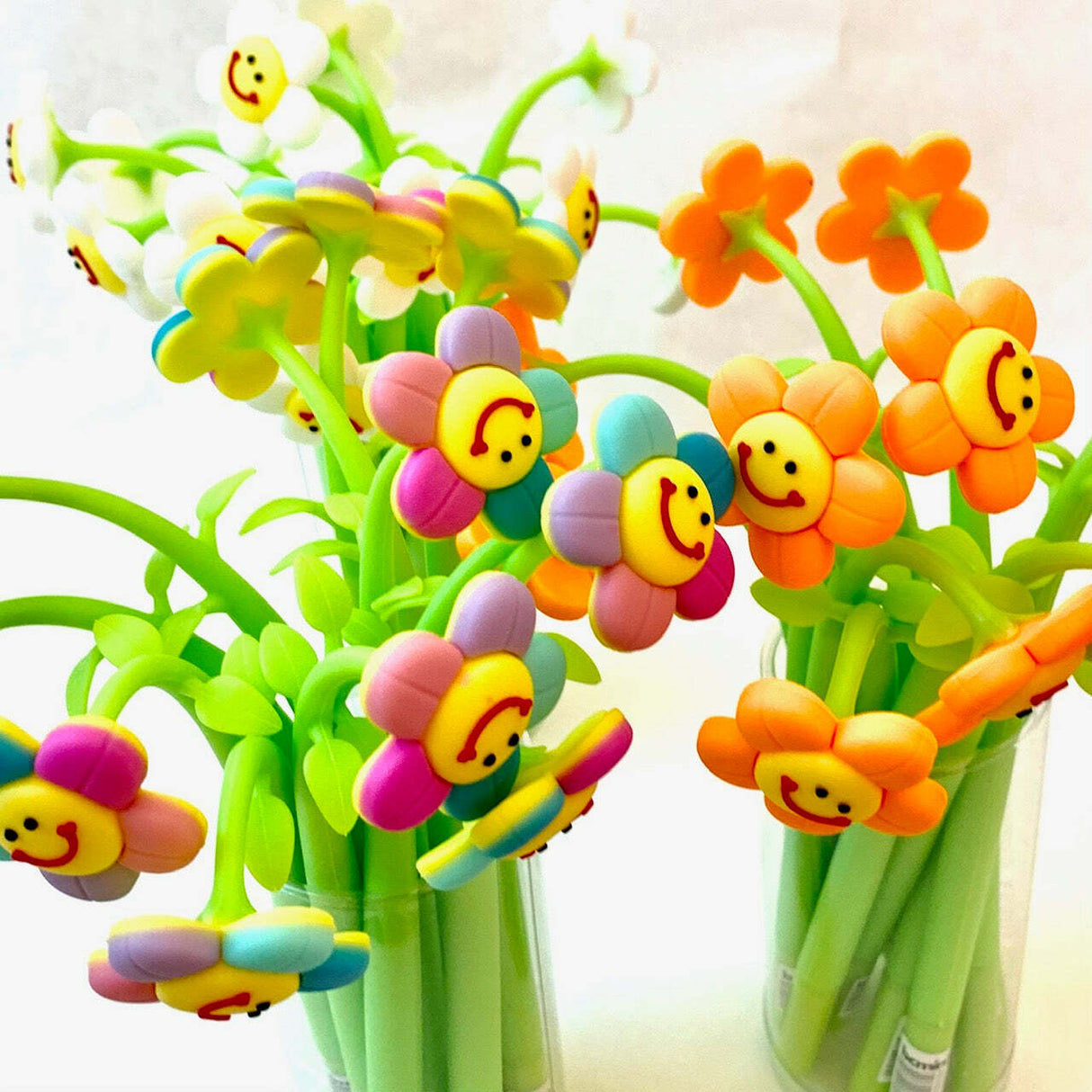 Smile Flower Wiggle Gel Pen