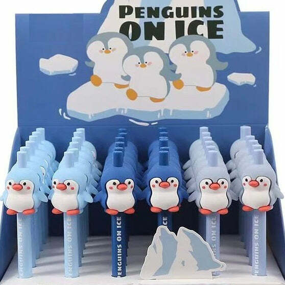 Penguin Retractable Gel Pen 