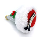 Hair Clip - Santa's Hat