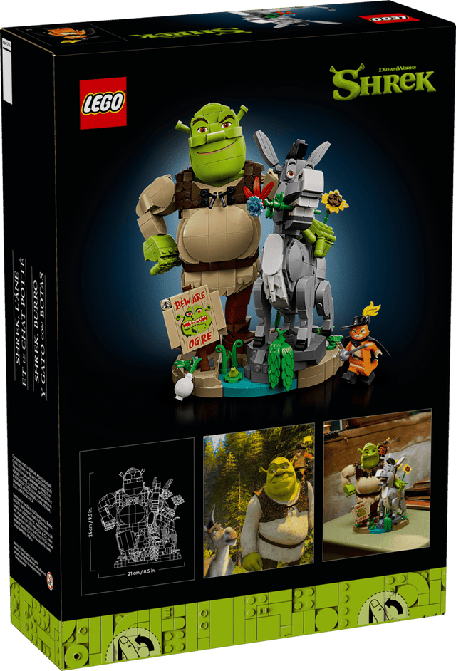 Shrek, Donkey & Puss in Boots