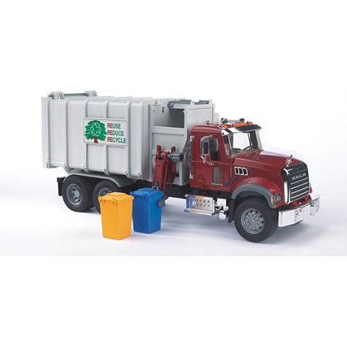 Mack Granite Side-Loading Garbage Truck