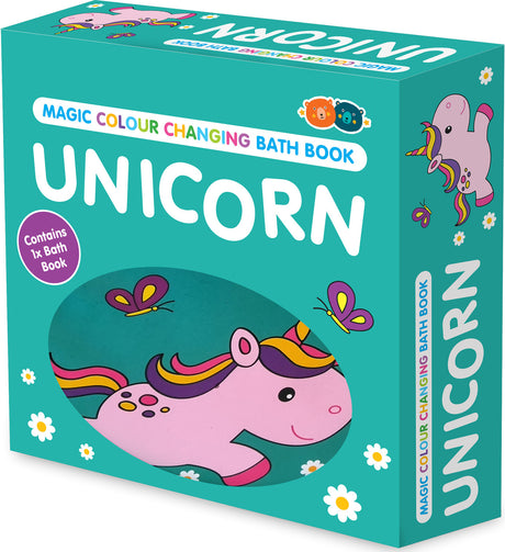 Magic Color Changing Bath Book – Unicorn