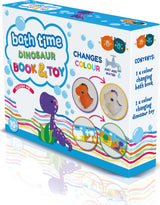 Magic Color Changing Bath Book and Toy – Dinosaur