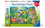 Bugs, Bugs, Bugs 3 x 49 pc Puzzle