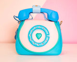 Ring Ring Phone Convertible Handbag - Mermazing Blue