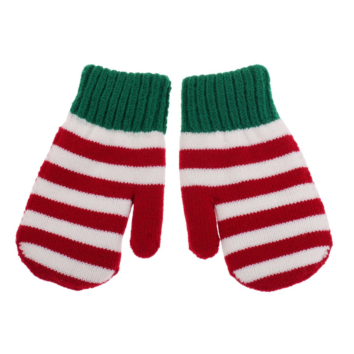 Knitted Christmas Mittens L - Elf