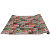 Santa Signs Gold Wrap - Jumbo