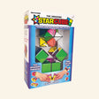 California Creations The Amazing Starcube transforming geometric puzzle shown in retail packaging with colorful cube and star shapes visible through the front window.