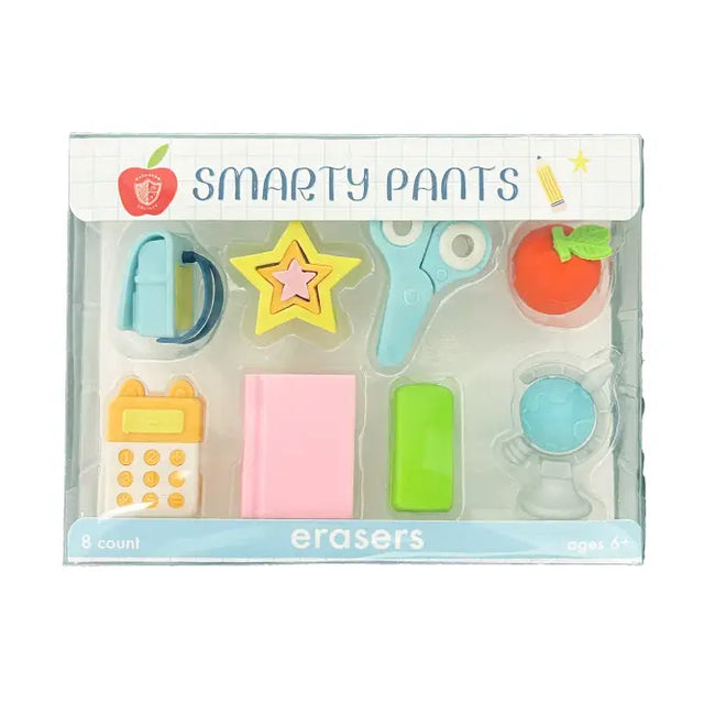 Smarty Pants Eraser Set