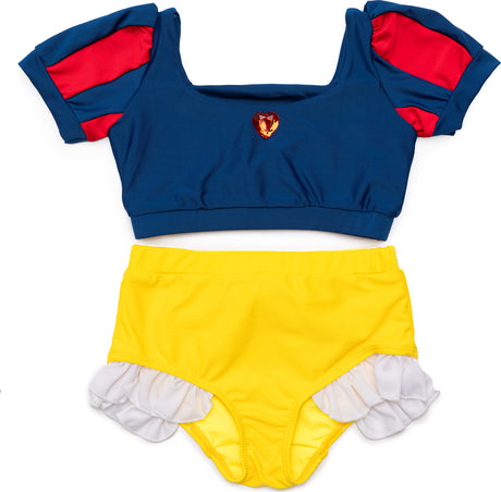 Snow White Swim Suit (size 3-4)