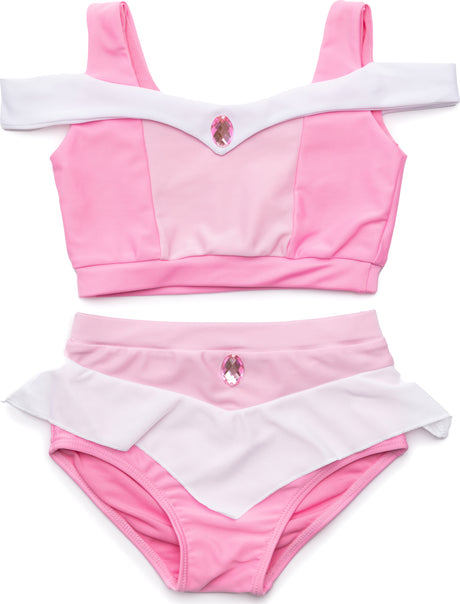 Sleeping Cutie Swim Suit, Two-Piece (Size 5-6)