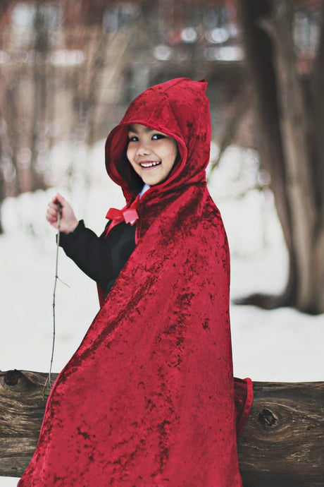 Little Red Riding Hood Cape (Size 5-6)