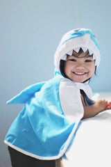 Baby/Toddler Shark Cape (Size 2T-3T)