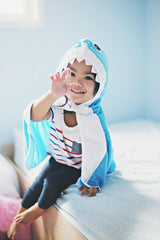 Baby/Toddler Shark Cape (Size 2T-3T)