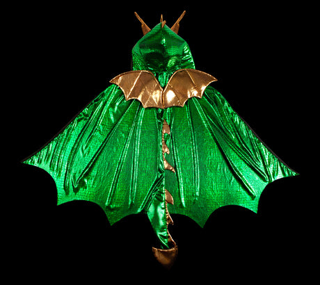 Green Dragon Cape with Claws