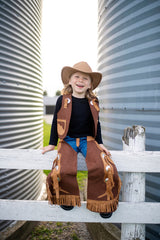 Cowboy Vest and Chaps (Size 7-8)