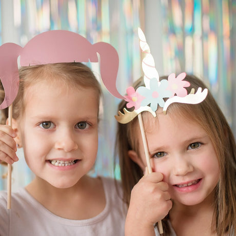 Photo Booth Prop Kit - Party - Unicorn